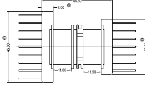 MCT-EFD4008(H7+9P2F)L PIN