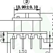 MCT-EF2058(H4+4P)